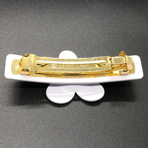 L. Erickson Studded Daisy Barrette - Picture 9 of 14